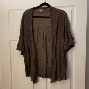 Democracy Short Sleeve Cardigan